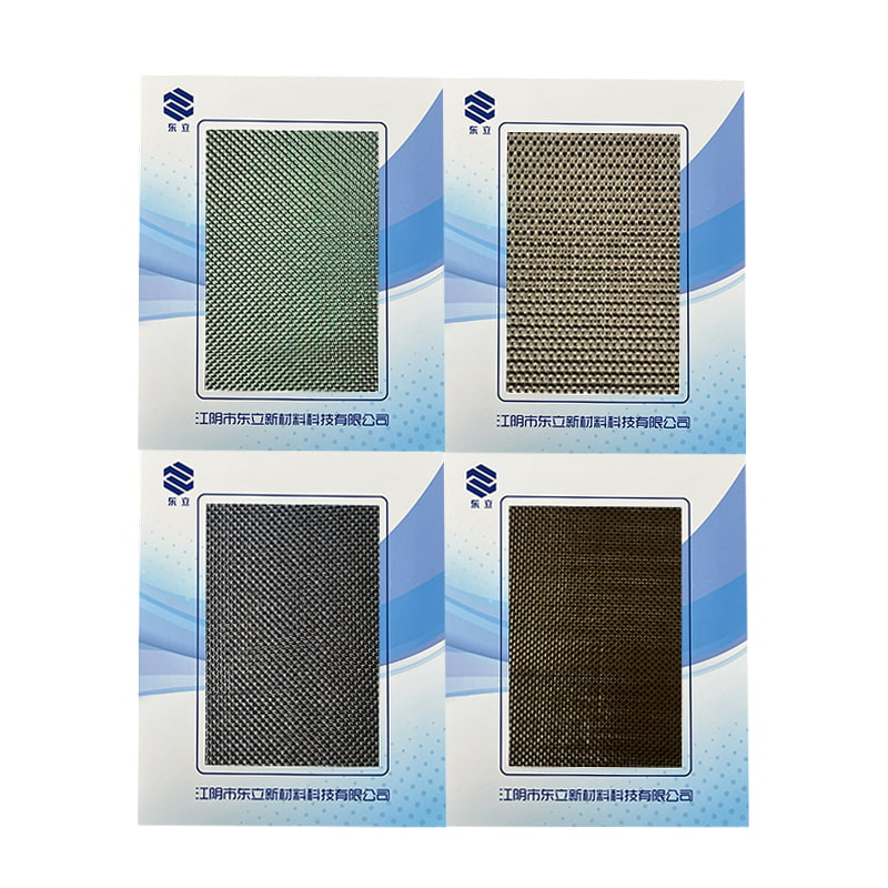 Tkanina kovové a polyesterové vlákno