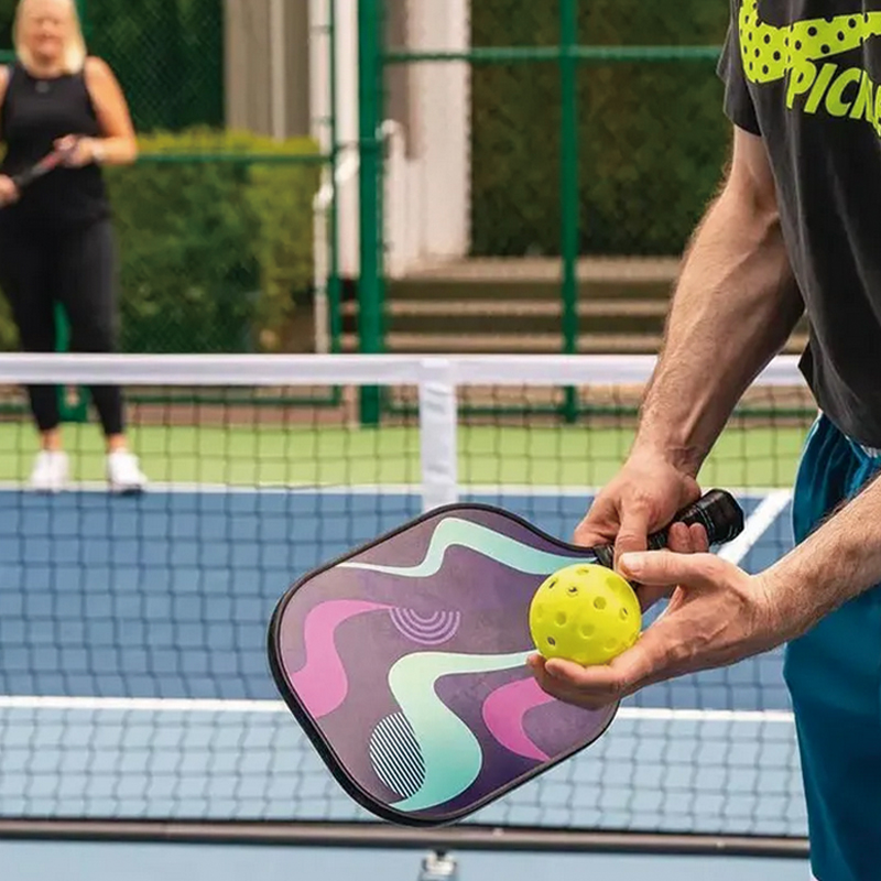 Lehká pickleball pádla z uhlíkových vláken Lehká pickleball pádla z uhlíkových vláken
